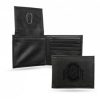 Accessories * | Discount Ohio State Buckeyes Laser Engraved Black Billfold Wallet