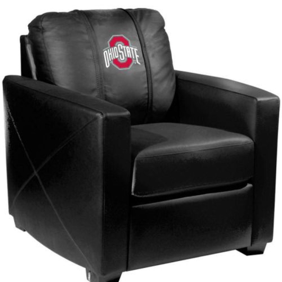 Game Room & Fan Cave * | Discount Ohio State Buckeyes Xzipit Silver Club Chair