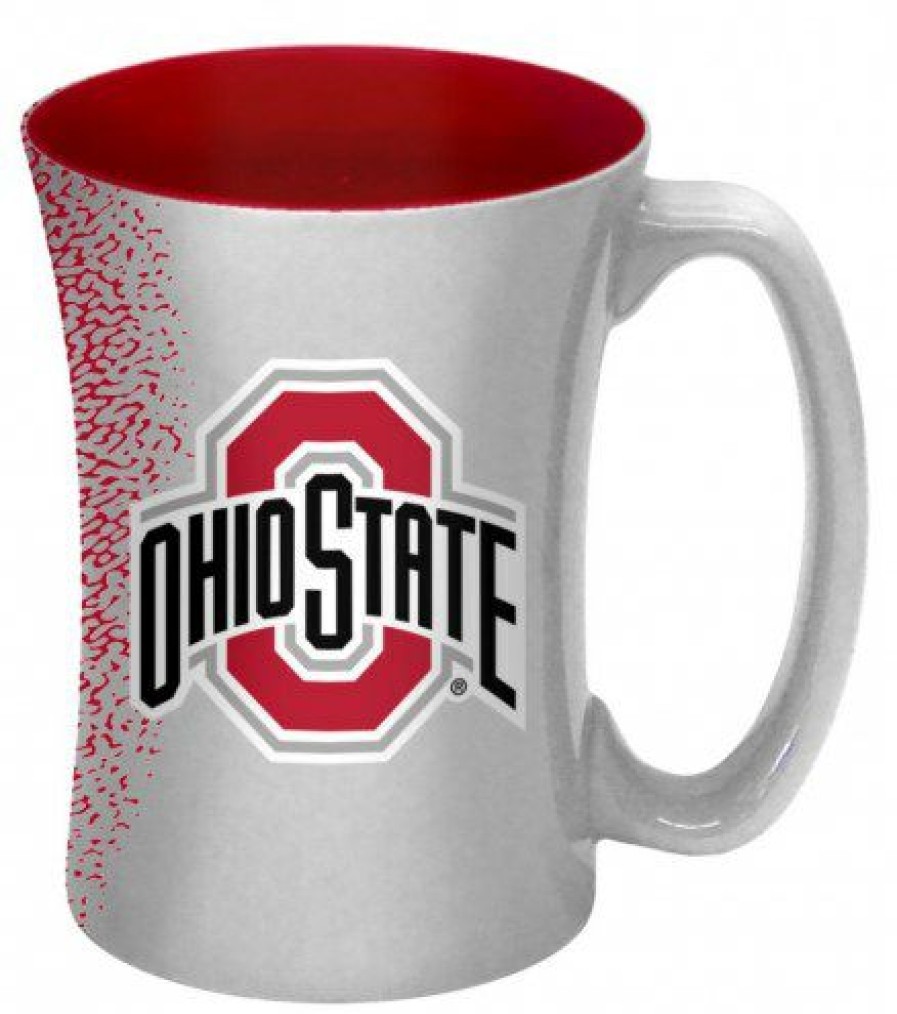 Kitchen & Bar Accessories * | Discount Ohio State Buckeyes 14 Oz. Mocha Coffee Mug