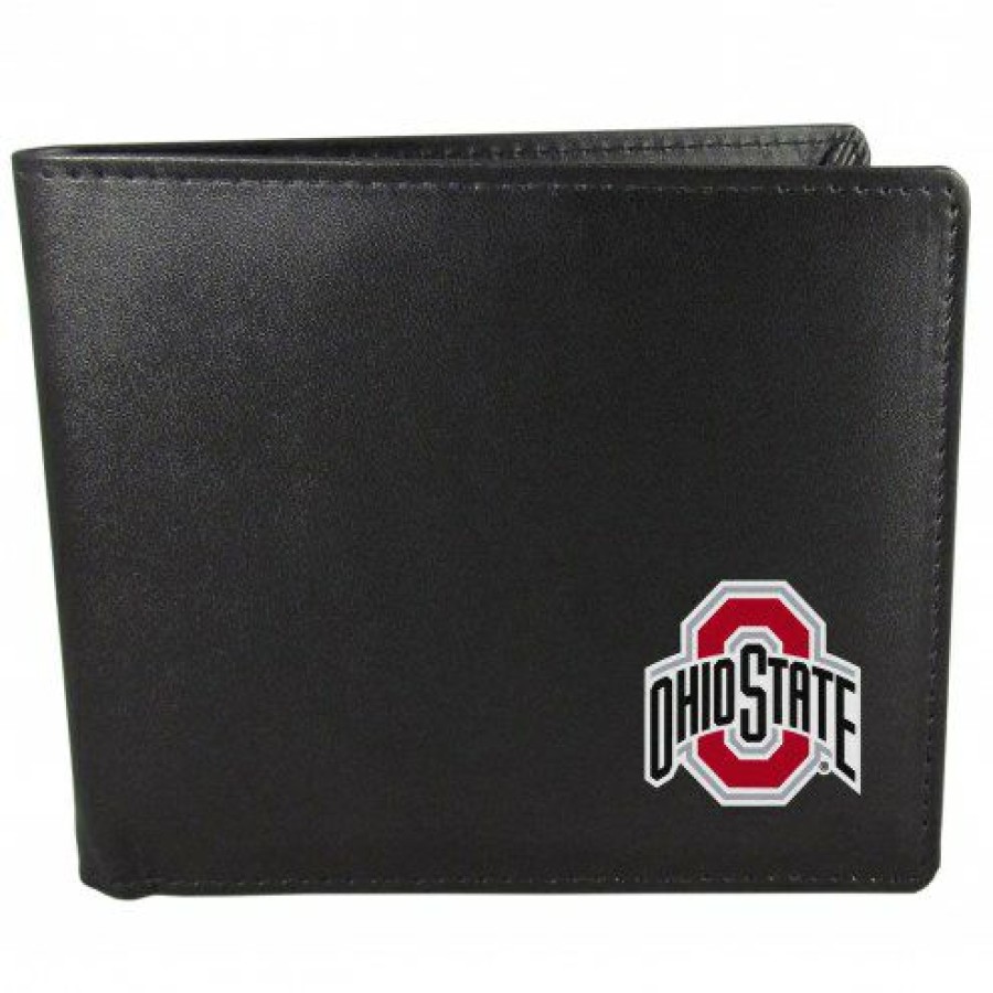 Accessories * | Discount Ohio State Buckeyes Bi-Fold Wallet