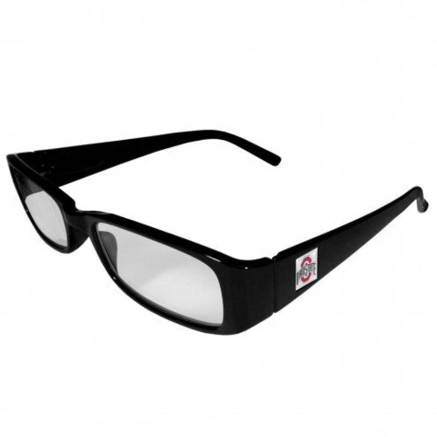 Accessories * | Discount Ohio State Buckeyes Black Reading Glasses