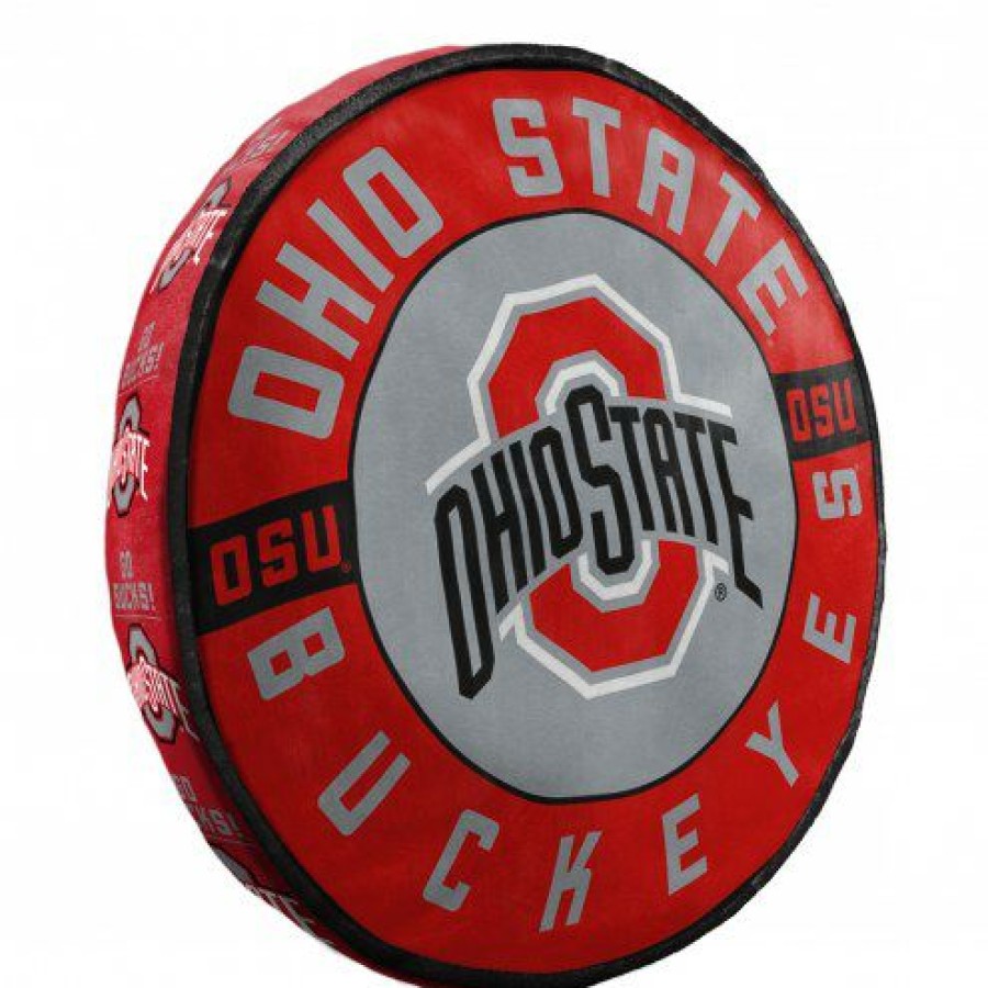 Bed & Bath * | Discount Ohio State Buckeyes Cloud Travel Pillow