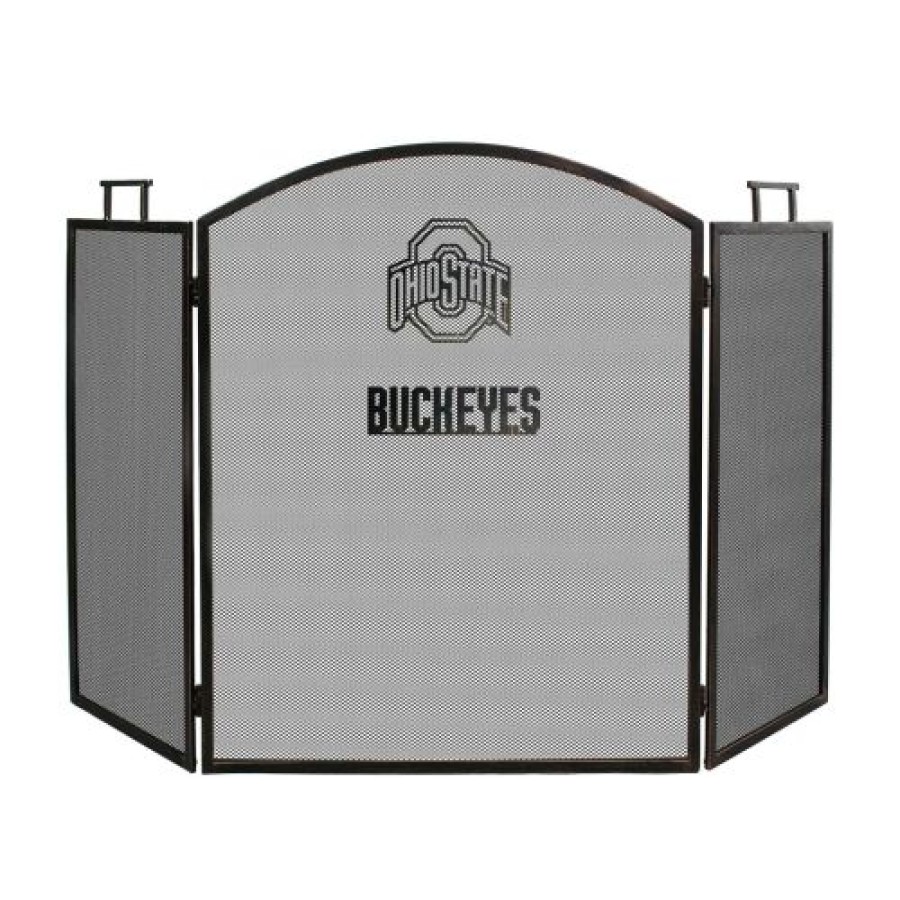 Home & Office Decor * | Discount Ohio State Buckeyes Fireplace Screen