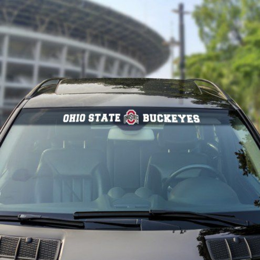 Car Accessories * | Discount Ohio State Buckeyes Windshield Decal