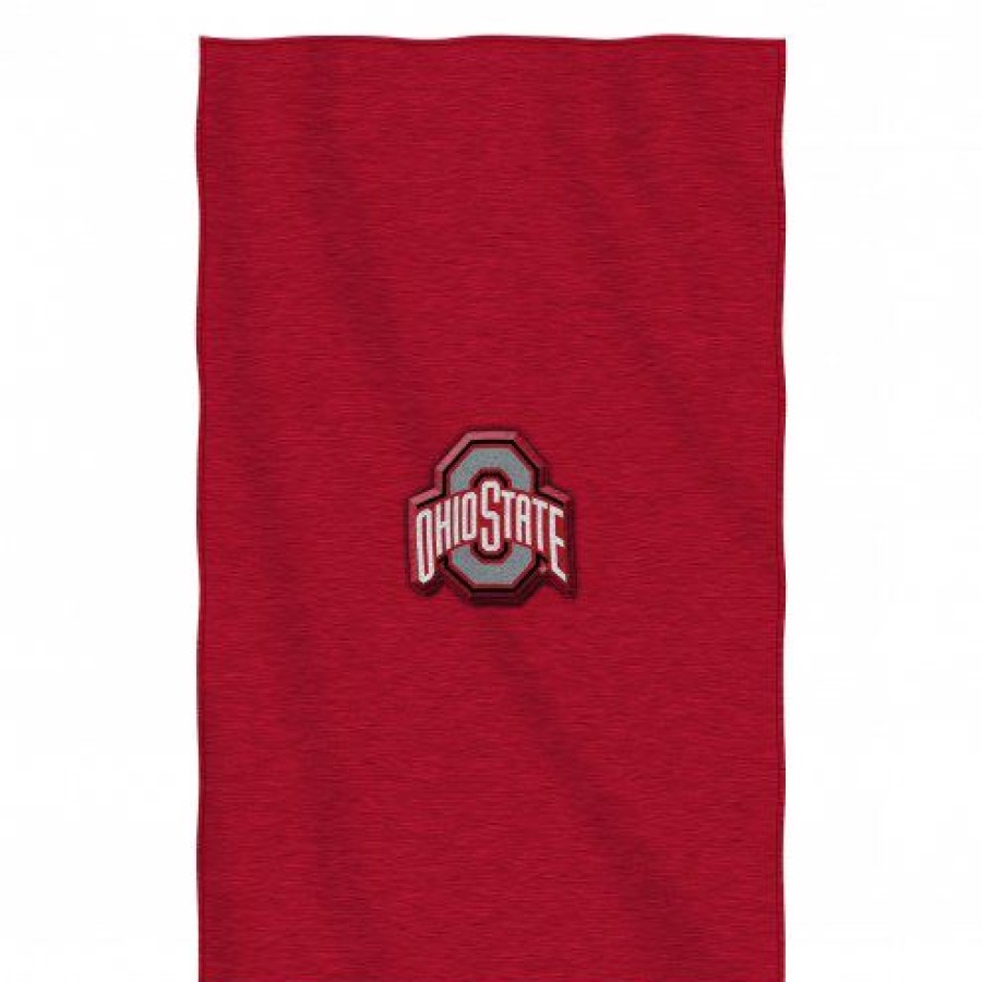 Bed & Bath * | Discount Ohio State Buckeyes Dominate Sweatshirt Throw Blanket