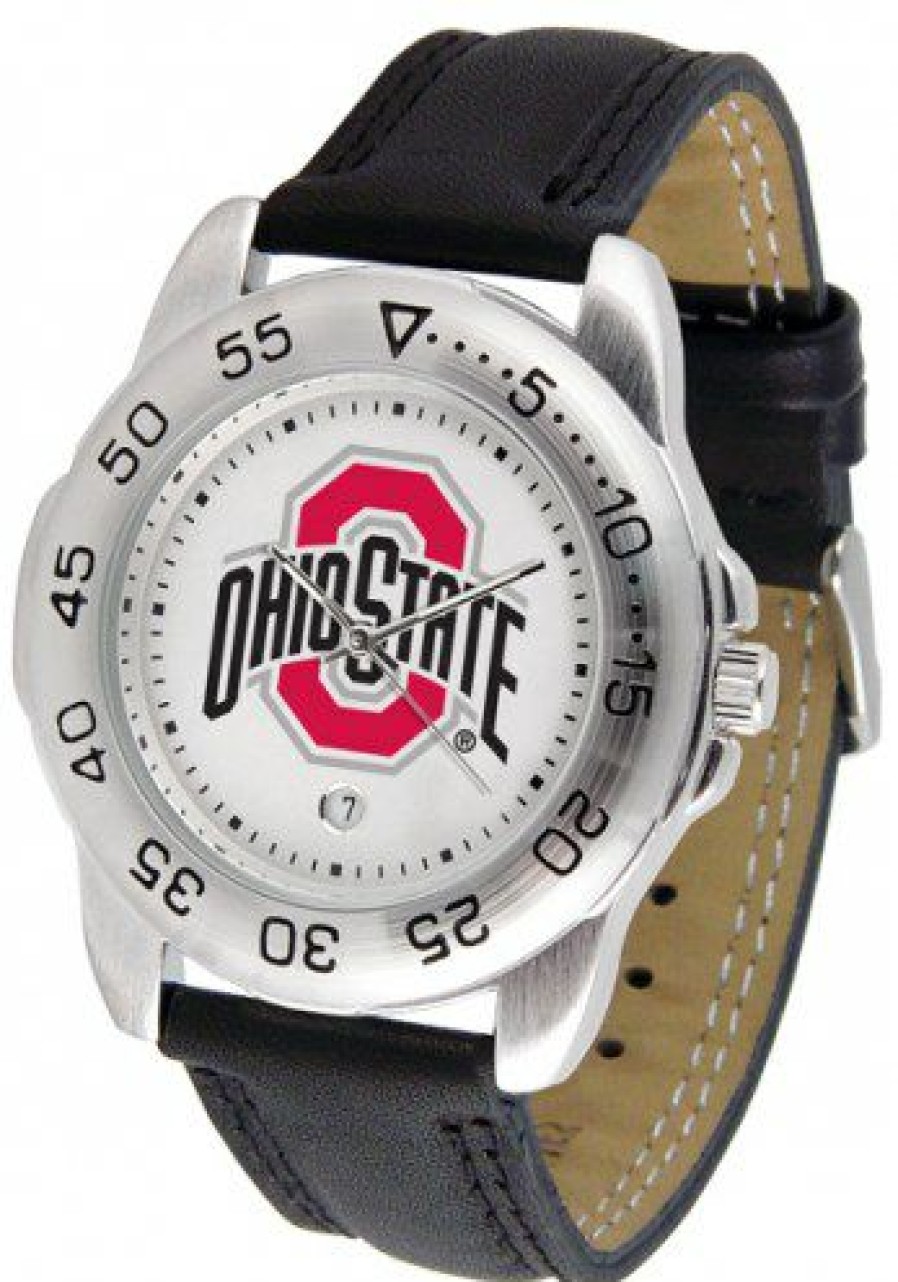 Watches & Jewelry * | Discount Ohio State Buckeyes Sport Men'S Watch