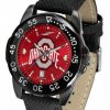 Watches & Jewelry * | Discount Ohio State Buckeyes Men'S Fantom Bandit Anochrome Watch