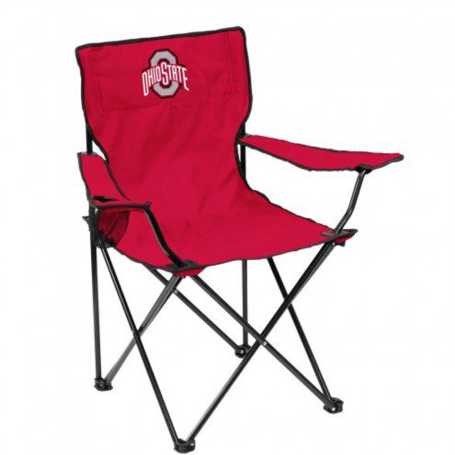 Tailgating & Stadium Gear * | Discount Ohio State Buckeyes Quad Folding Chair