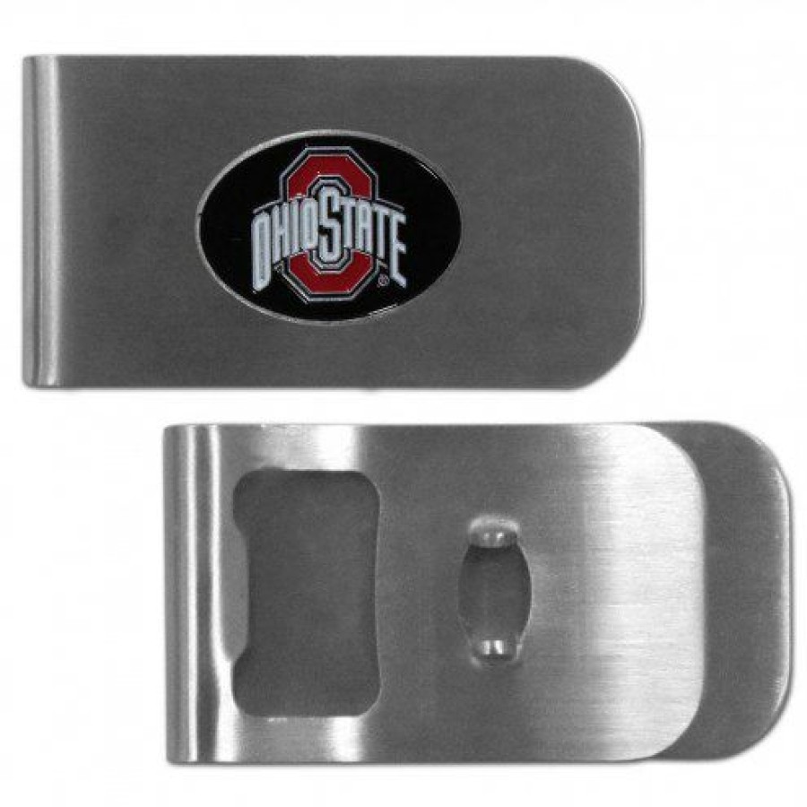 Accessories * | Discount Ohio State Buckeyes Bottle Opener Money Clip