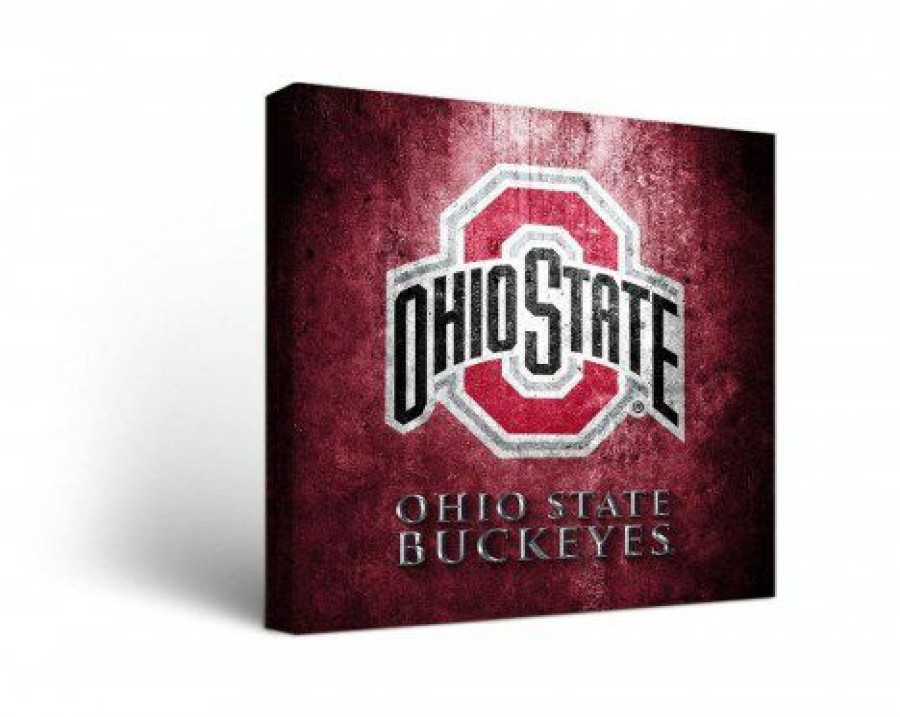 Home & Office Decor * | Discount Ohio State Buckeyes Museum Canvas Wall Art