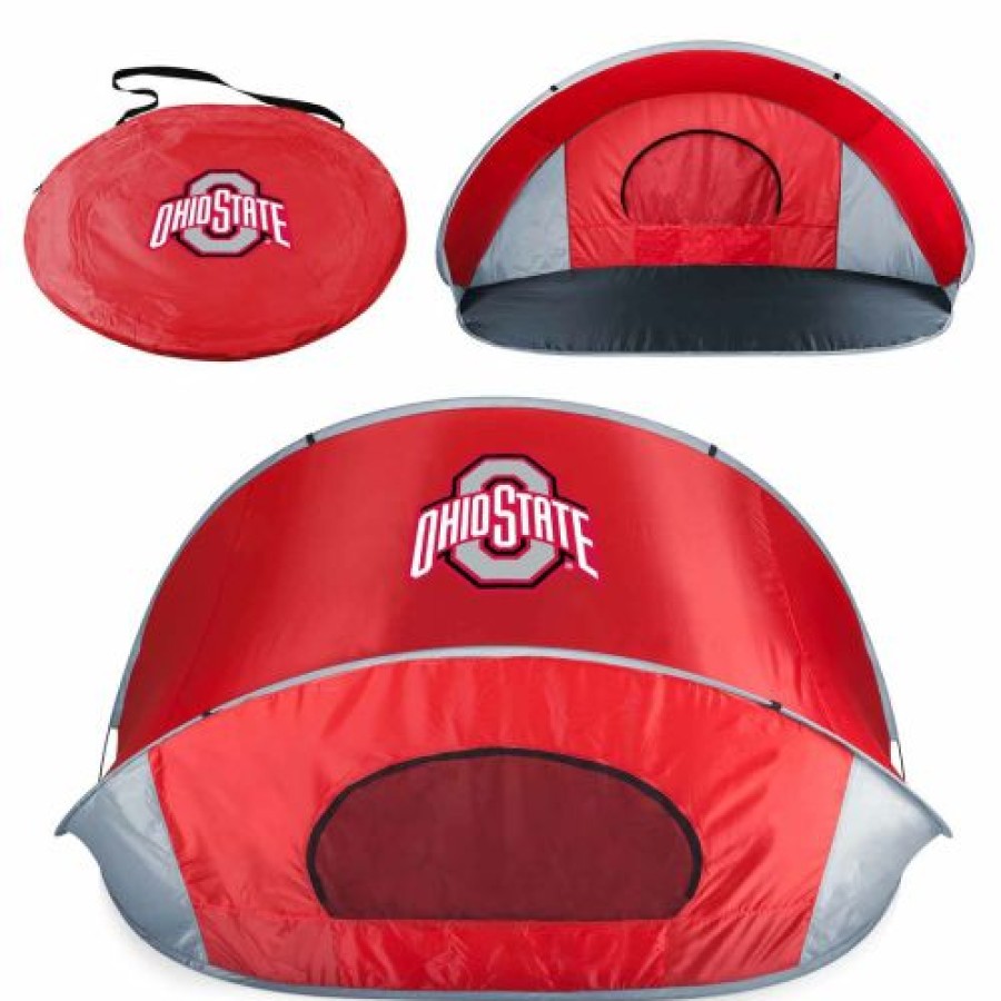 Tailgating & Stadium Gear * | Discount Ohio State Buckeyes Red Manta Sun Shelter