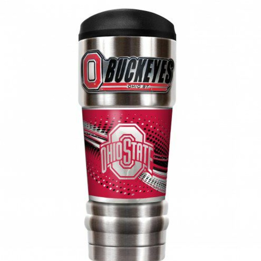 Kitchen & Bar Accessories * | Discount Ohio State Buckeyes 18 Oz. Mvp Tumbler