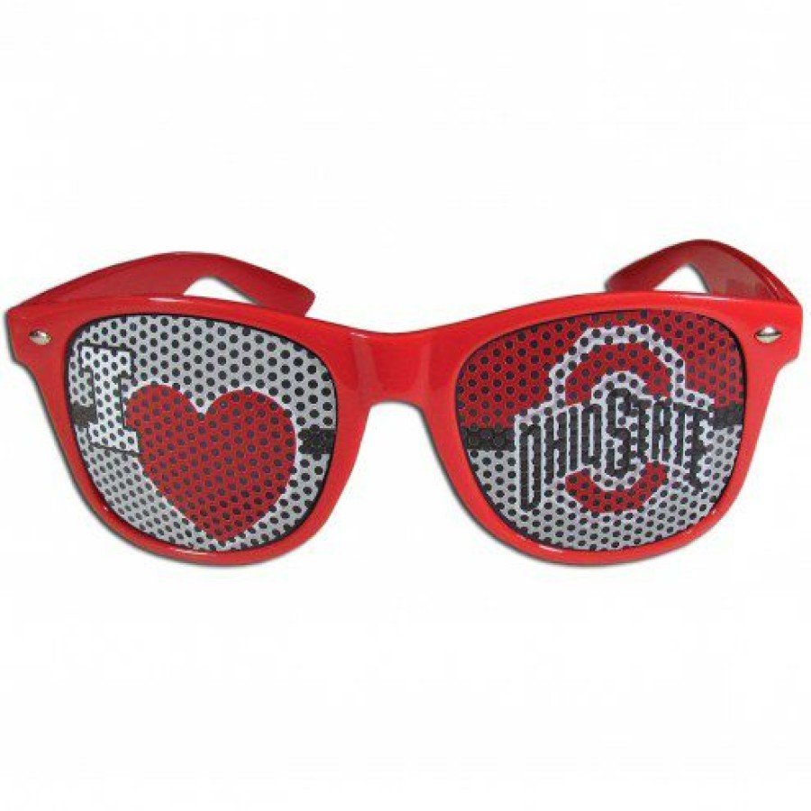 Accessories * | Discount Ohio State Buckeyes I Heart Game Day Shades