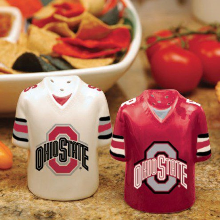 Kitchen & Bar Accessories * | Discount Ohio State Buckeyes Gameday Salt And Pepper Shakers