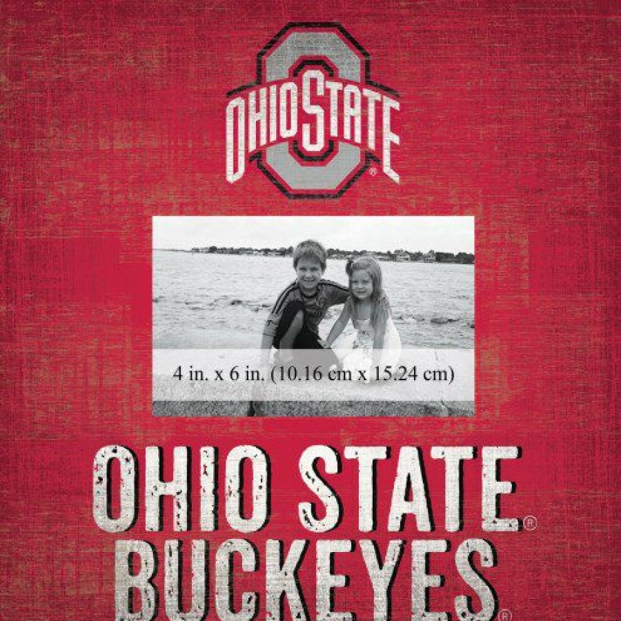 Home & Office Decor * | Discount Ohio State Buckeyes Team Name 10 X 10 Picture Frame