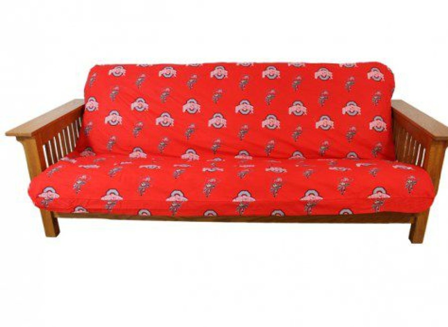 Bed & Bath * | Discount Ohio State Buckeyes Futon Cover