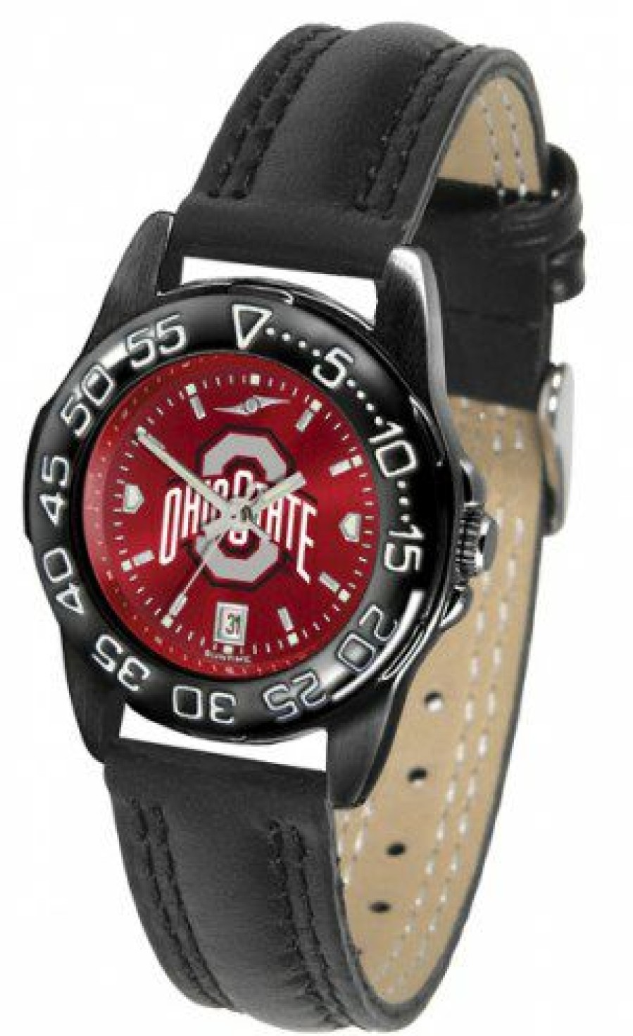 Watches & Jewelry * | Discount Ohio State Buckeyes Ladies Fantom Bandit Anochrome Watch