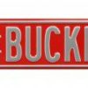 Home & Office Decor * | Discount Ohio State Buckeyes Ncaa Embossed Street Sign