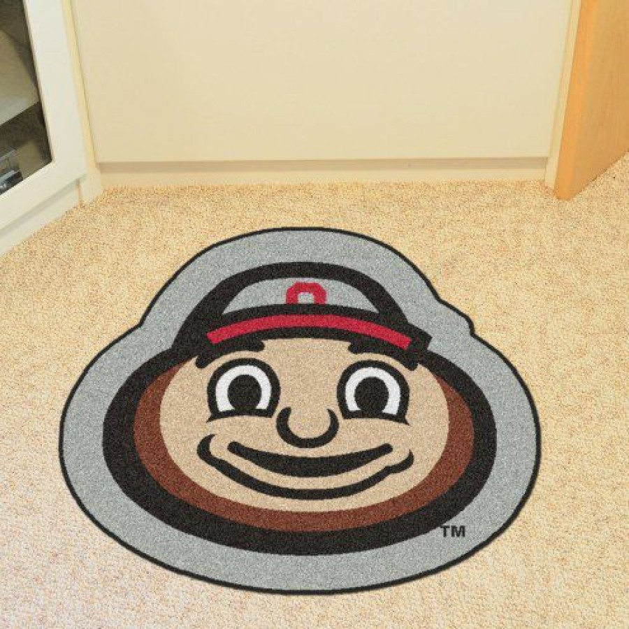 Home & Office Decor * | Discount Ohio State Buckeyes Mascot Mat