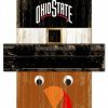 Home & Office Decor * | Discount Ohio State Buckeyes 6 X 5 Turkey Head