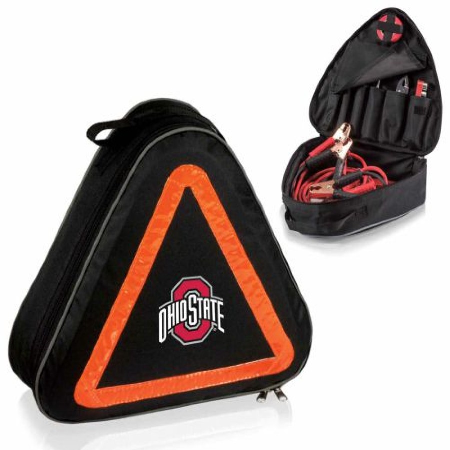 Car Accessories * | Discount Ohio State Buckeyes Roadside Emergency Kit