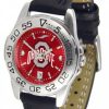 Watches & Jewelry * | Discount Ohio State Buckeyes Sport Anochrome Women'S Watch