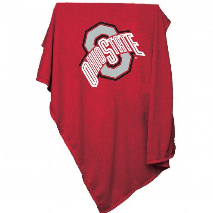 Tailgating & Stadium Gear * | Discount Ohio State Buckeyes Sweatshirt Blanket