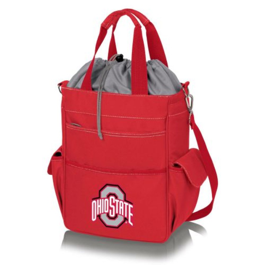 Tailgating & Stadium Gear * | Discount Ohio State Buckeyes Red Activo Cooler Tote