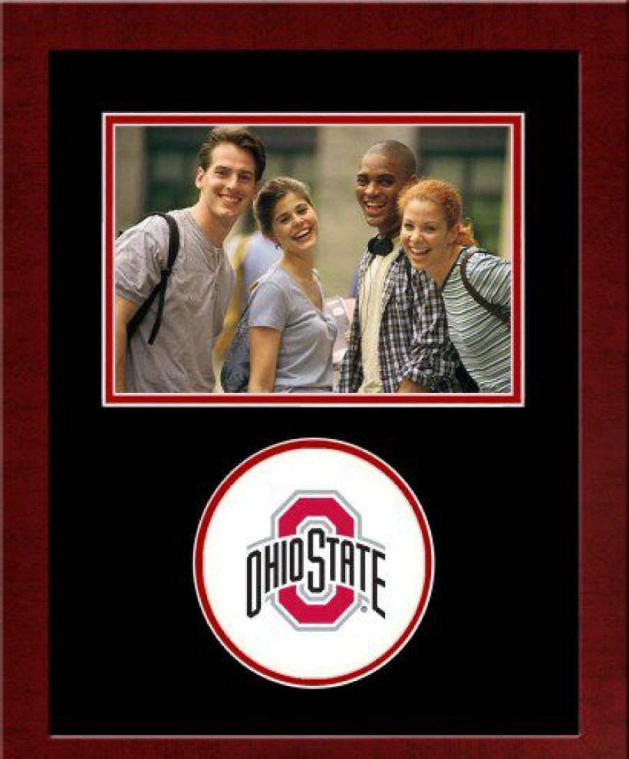 Home & Office Decor * | Discount Ohio State Buckeyes Spirit Horizontal Photo Frame