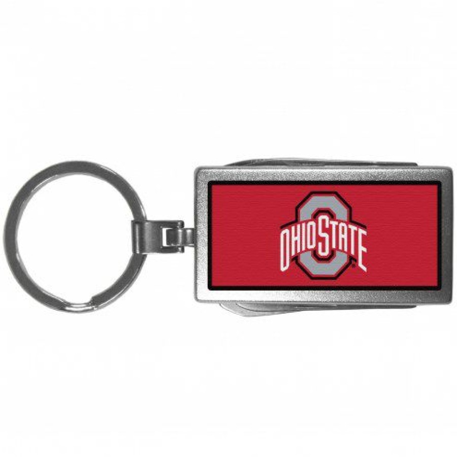 Accessories * | Discount Ohio State Buckeyes Logo Multi-Tool Key Chain