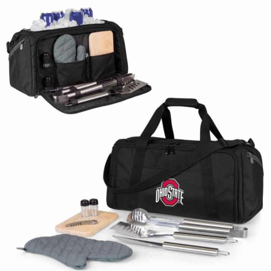 Tailgating & Stadium Gear * | Discount Ohio State Buckeyes Bbq Kit Cooler