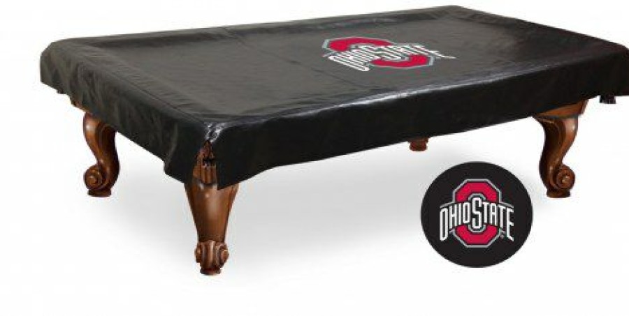 Game Room & Fan Cave * | Discount Ohio State Buckeyes Pool Table Cover