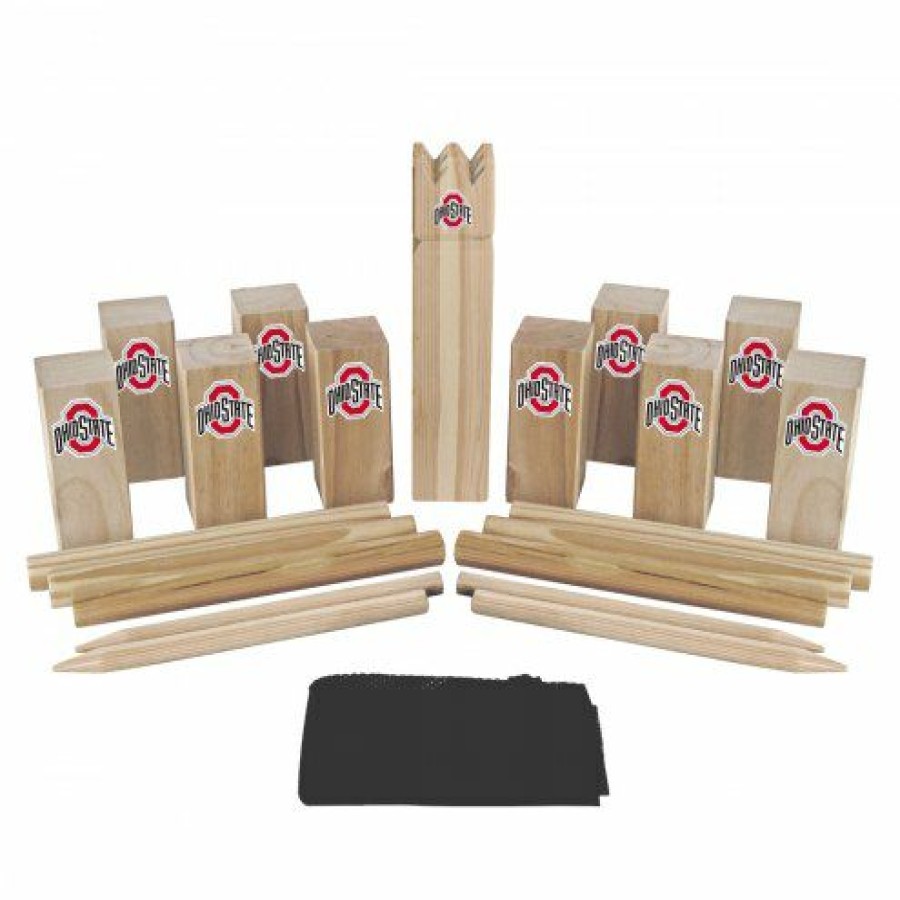 Tailgating & Stadium Gear * | Discount Ohio State Buckeyes Kubb Viking Chess