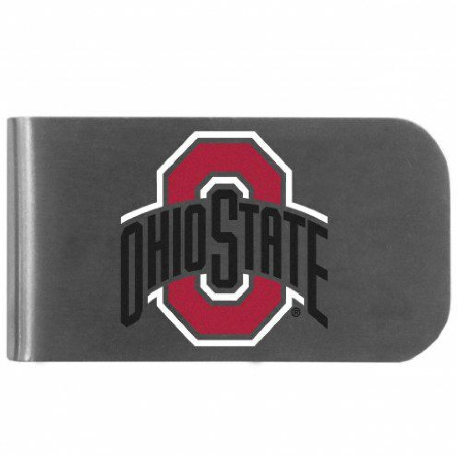 Accessories * | Discount Ohio State Buckeyes Logo Bottle Opener Money Clip