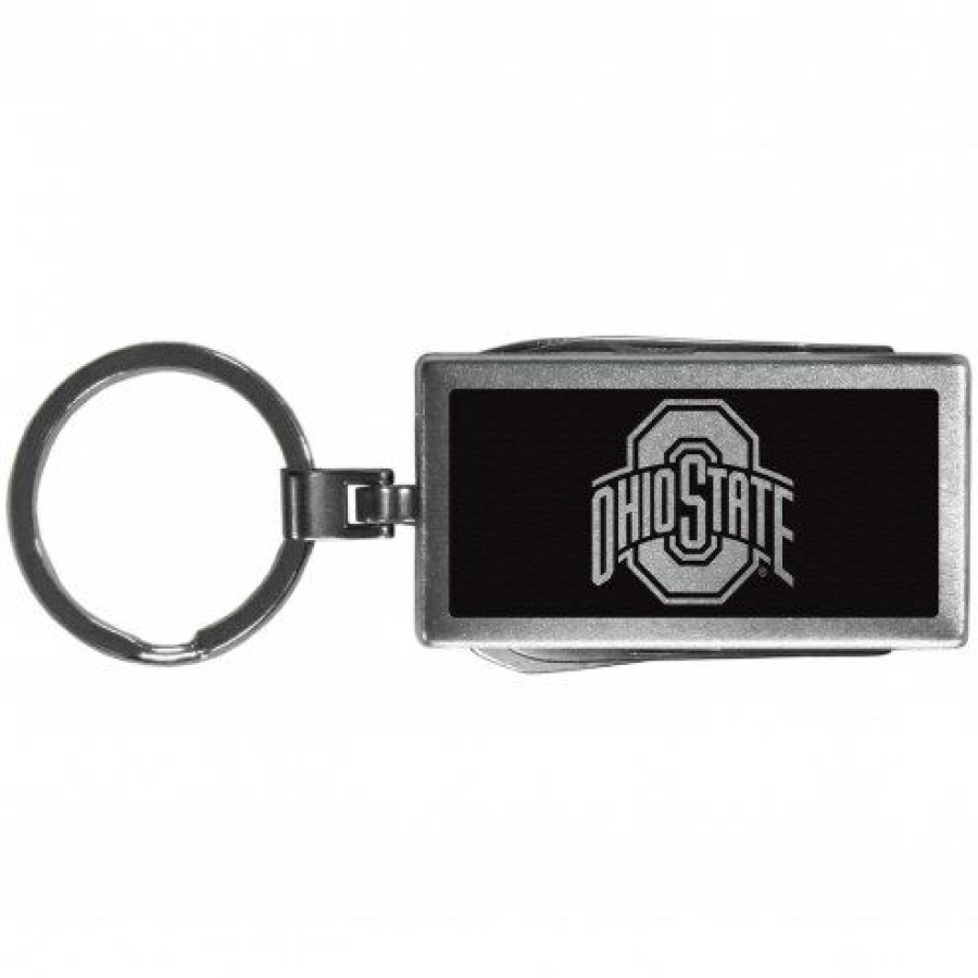 Accessories * | Discount Ohio State Buckeyes Black Multi-Tool Key Chain