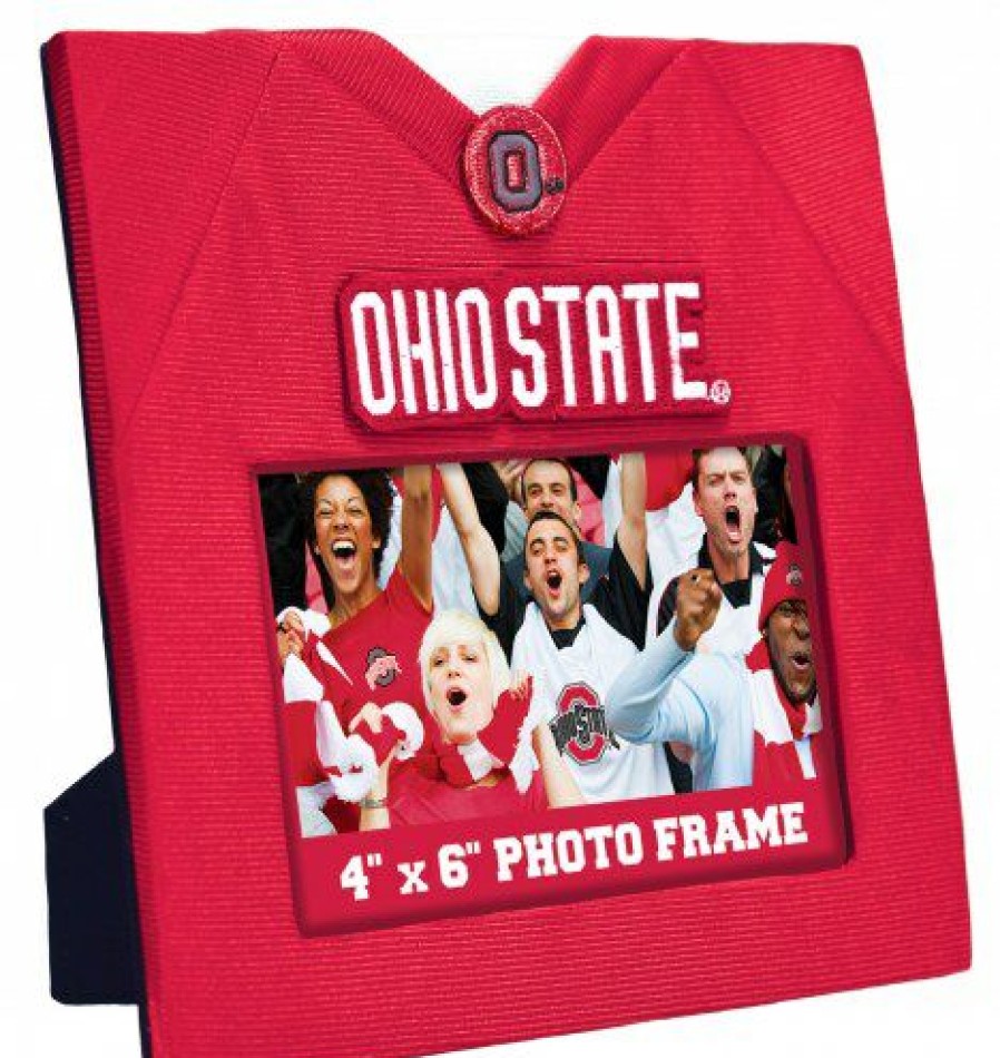 Home & Office Decor * | Discount Ohio State Buckeyes Uniformed Picture Frame