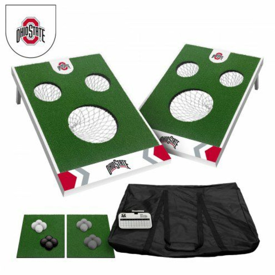 Tailgating & Stadium Gear * | Discount Ohio State Buckeyes Chip Shot Golf Game Set