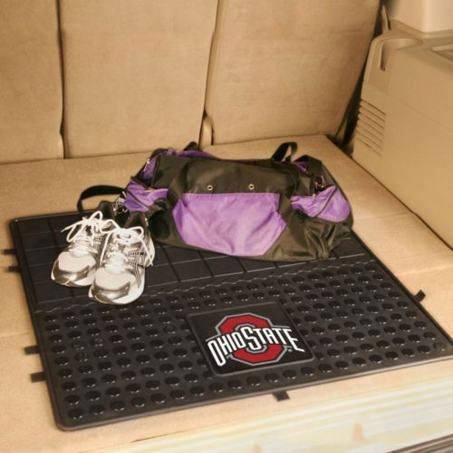 Car Accessories * | Discount Ohio State Buckeyes Heavy Duty Vinyl Cargo Mat