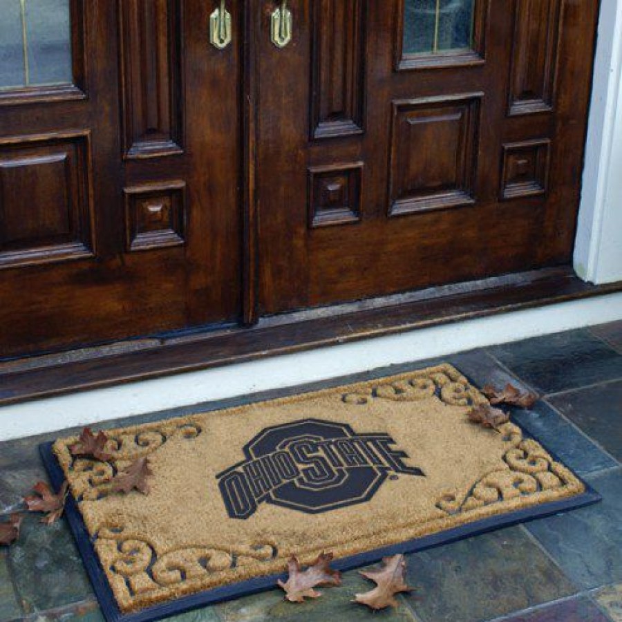 Home & Office Decor * | Discount Ohio State Buckeyes Door Mat