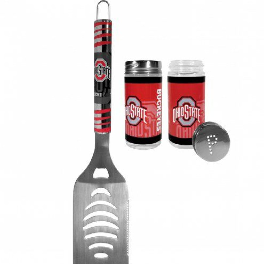 Tailgating & Stadium Gear * | Discount Ohio State Buckeyes Tailgater Spatula & Salt And Pepper Shakers