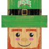 Home & Office Decor * | Discount Ohio State Buckeyes 19 X 16 Leprechaun Head