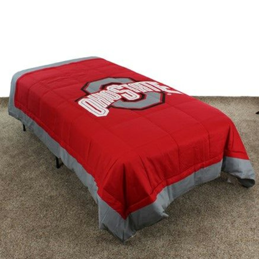 Bed & Bath * | Discount Ohio State Buckeyes Light Comforter